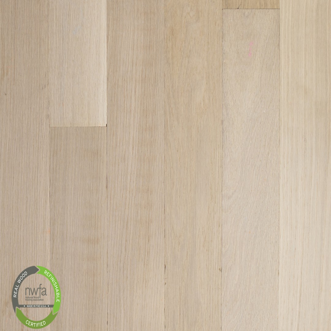 その他 WOOD SETTON ENGLAND Unfinished White Oak Select Grade Hardwood 22314 by Mullican