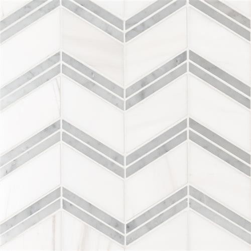 Bianco Dolomite - Chevron