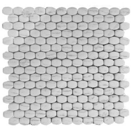 Tile Line Cap Revival Carrara Barrel by Virginia Tile in Farmington Hills, MI ...