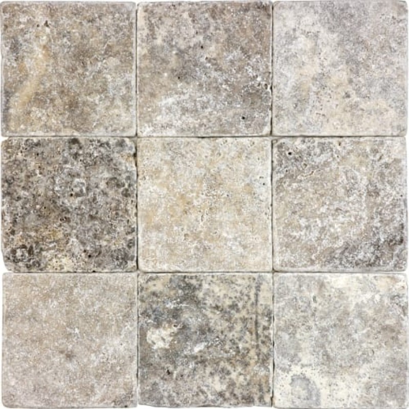 Color Tumbled Rigid Silver Ash Tumbled 4x4 by Anatolia in Groveland, MA - Hastings Floor ...