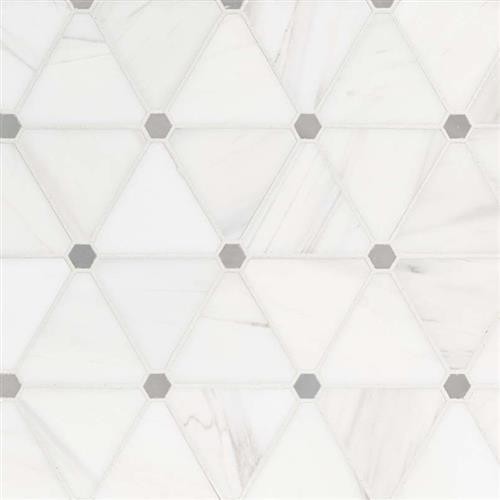 Bianco Dolomite - Pinwheel