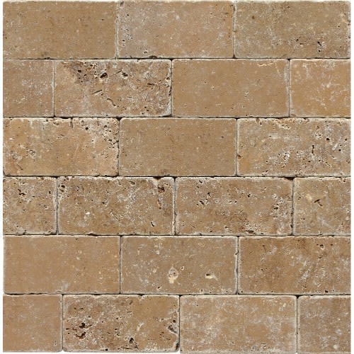 Travertine Collection Noce 3x6 Textured by Dal Tile in Denver, CO