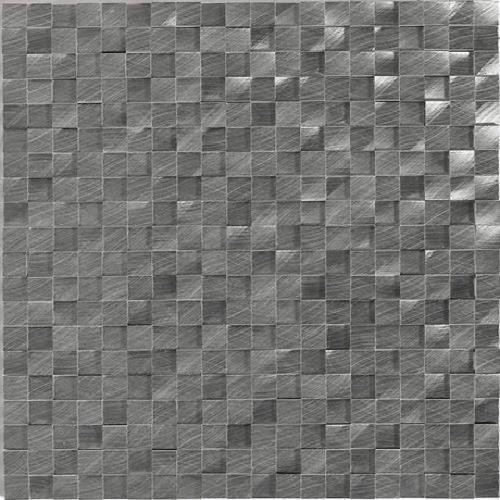 Metallic Mesh Block Work Structure Gunmetal - 3d Cube by Dal Tile in Farmington Hills, MI ...